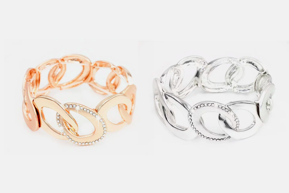 Armband i roséguld eller silver Armband i roséguld eller silver